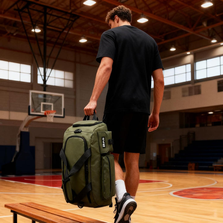 Sporttasche Damen Herren Reisetasche, Sportrucksack Kleine Gym Duffer Bag Sport Tasche Weekender Bag