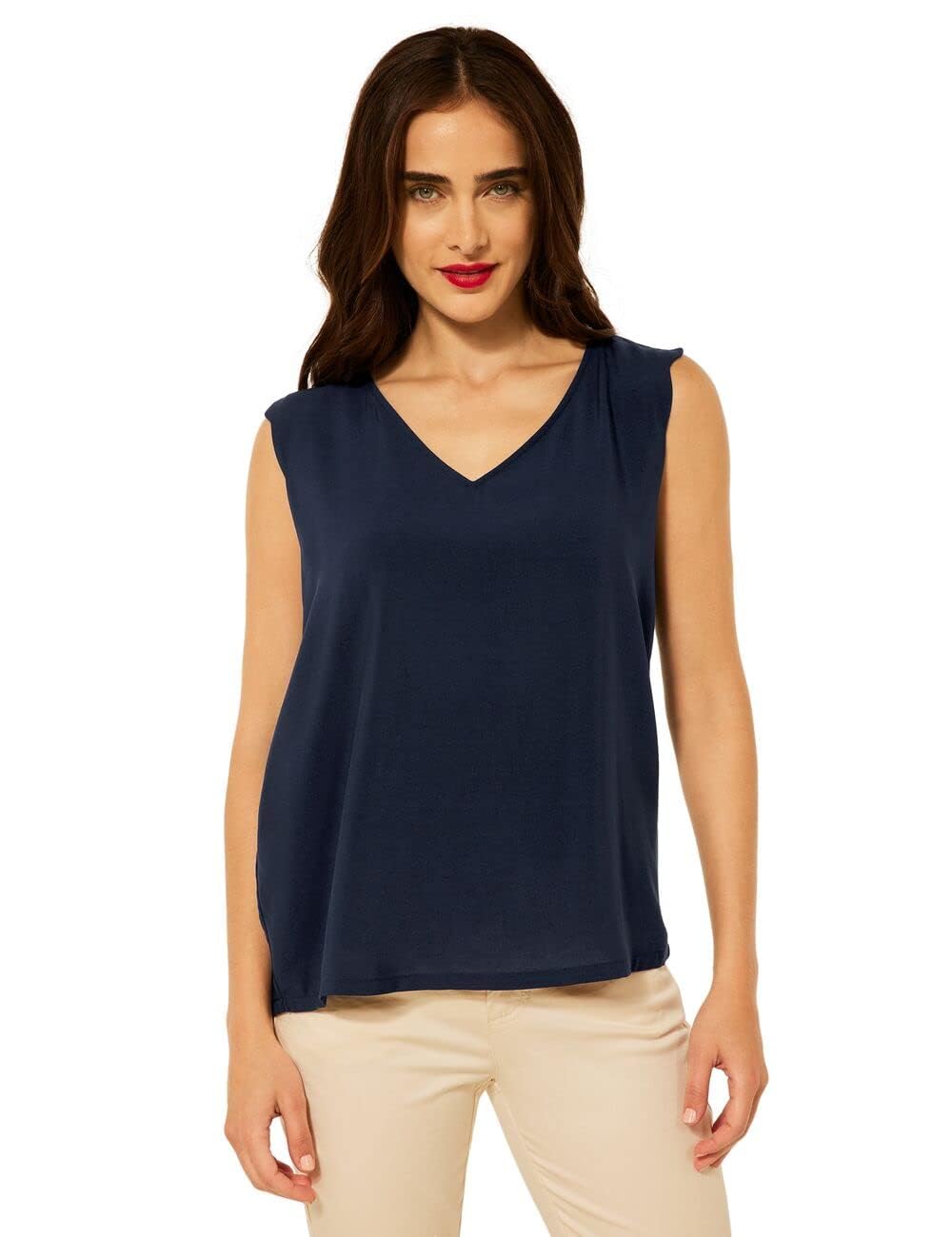 Street One Damen A343328 Blusentop, Grand Blue, 38