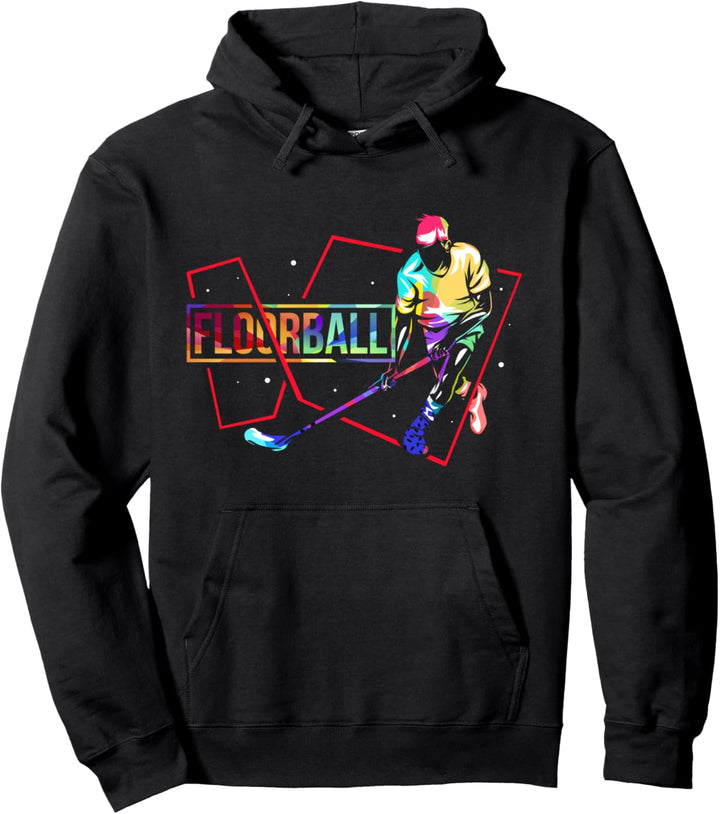Floorball Unihockey Geschenk Pullover Hoodie