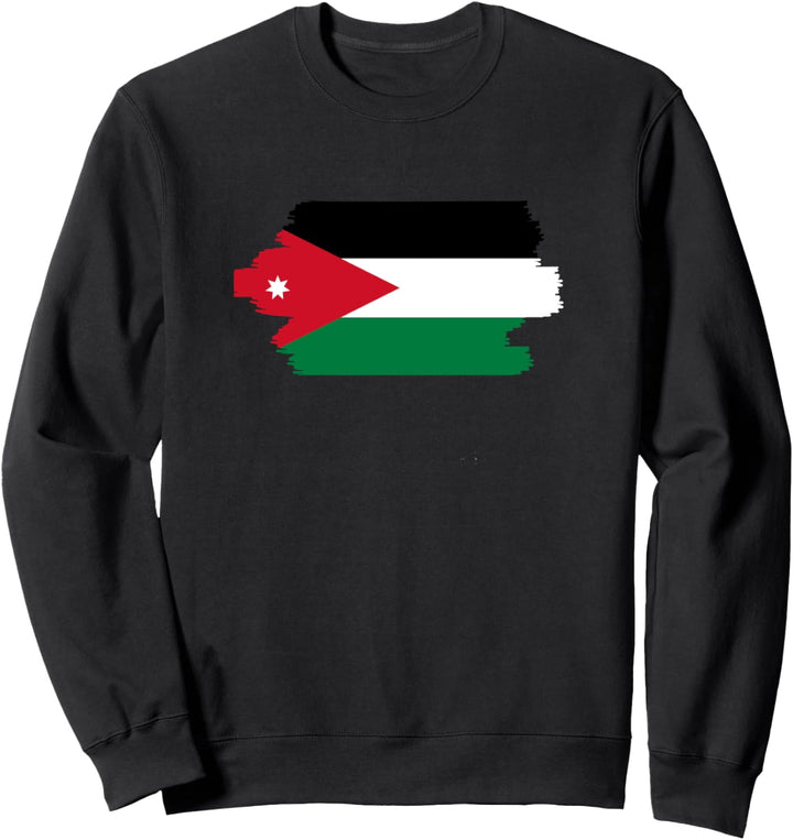 Jordanische Flagge Jordanien Sweatshirt