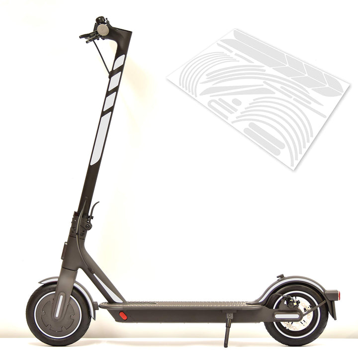 Aufkleber-Set (30-teilig) Sticker-Set auf 35x24cm Bogen geeignet für Xiaomi Mi Scooter 1S Pro 2 E-Sc
