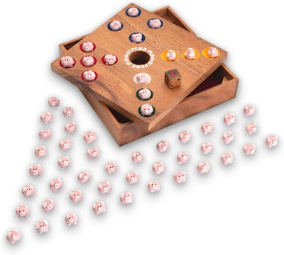 Pig Hole - Big Hole - Schweinchenspiel - Würfelspiel - Gesellschaftsspiel - Brettspiel aus