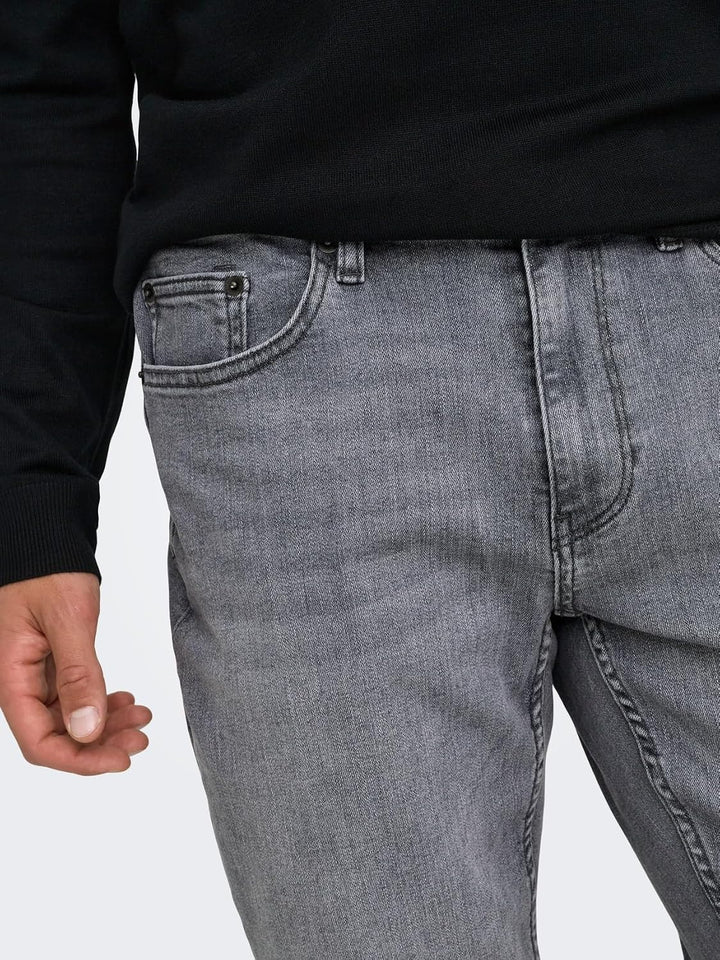 Only & Sons Male Normal geschnitten Jeans ONSWEFT Mittlere Taille Normal geschnitten Jeans 27W / 32L