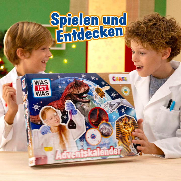 CRAZE was IST was Wissenschaft Adventskalender – Spielzeug-Adventskalender mit Experimenten für Kind