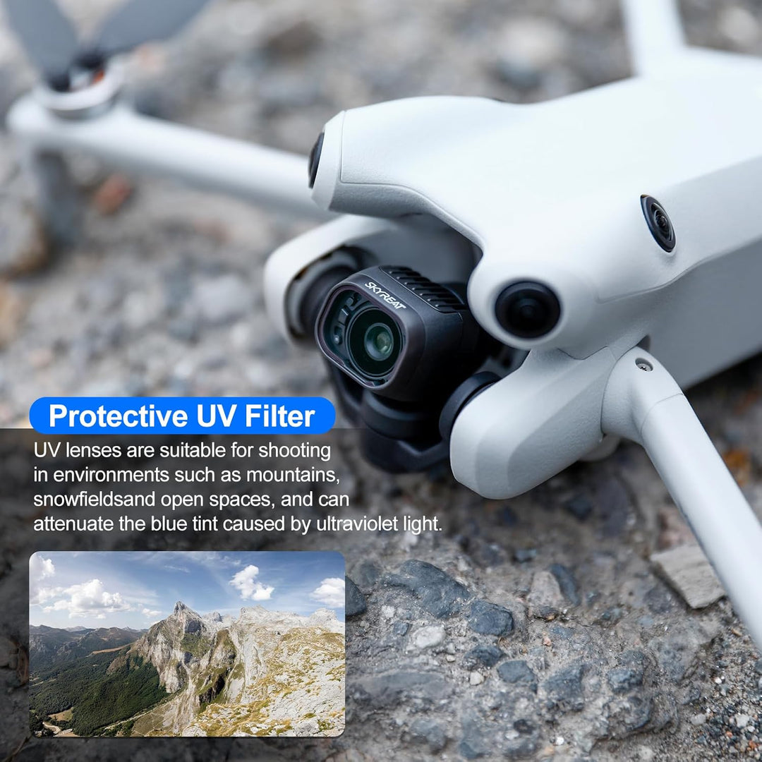 SKYREAT Skyreat Mini 4 Pro ND Filter,Polarisationsfilter Kamera Objektiv 6Pack Filter Set Kompatibel