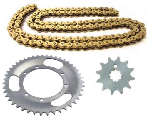 Kettensatz 12 Ritzel 45 Kettenrad Kette für Maxi S N Mofa Moped