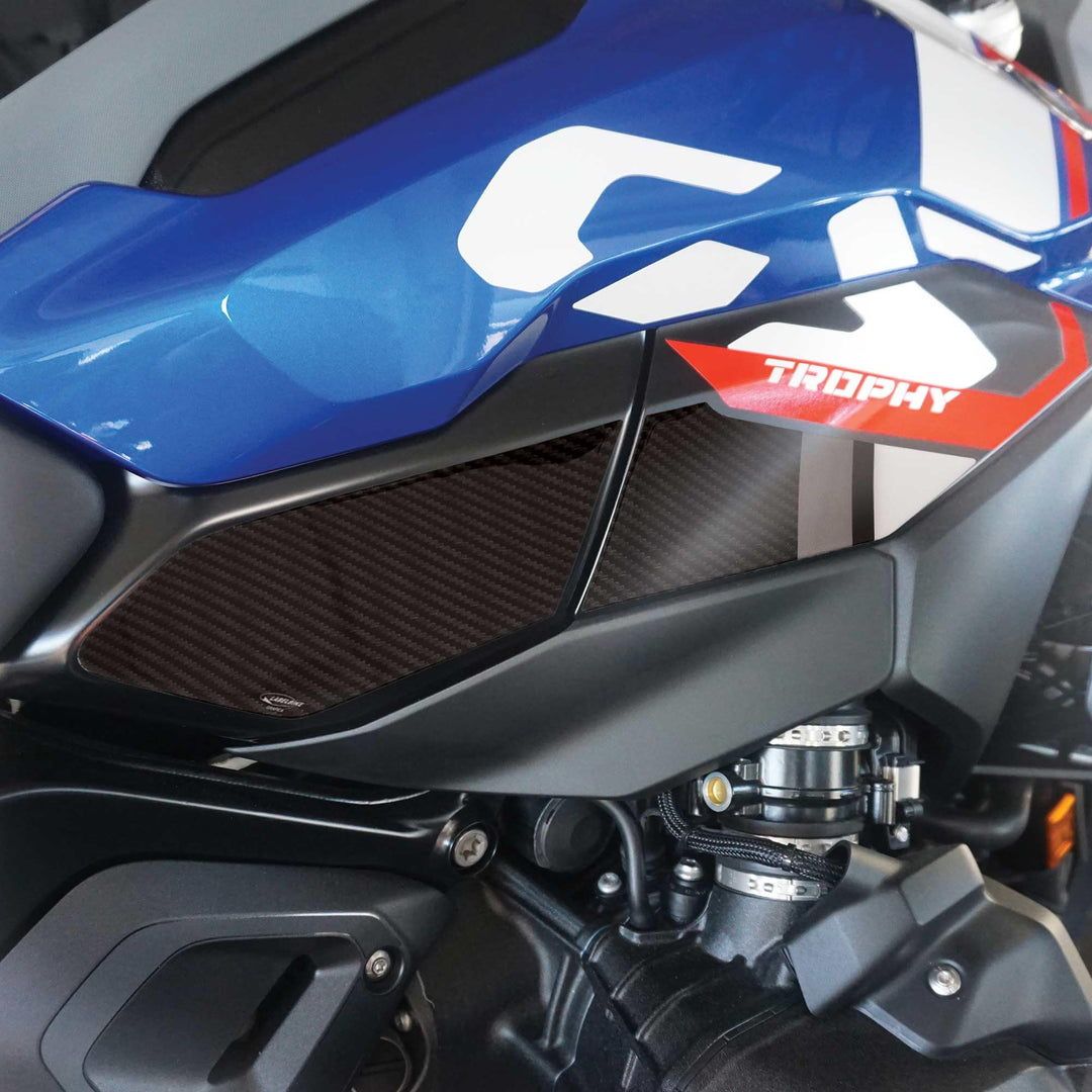 LABELBIKE 3D Aufkleber Motorräder Seiten und Unterseite des Tanks kompatibel mit BMW | R1300GS, Harz