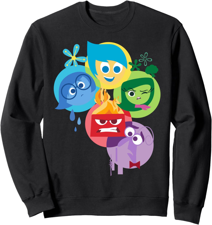 Disney Pixar Inside Out Simple Group Shot Sweatshirt