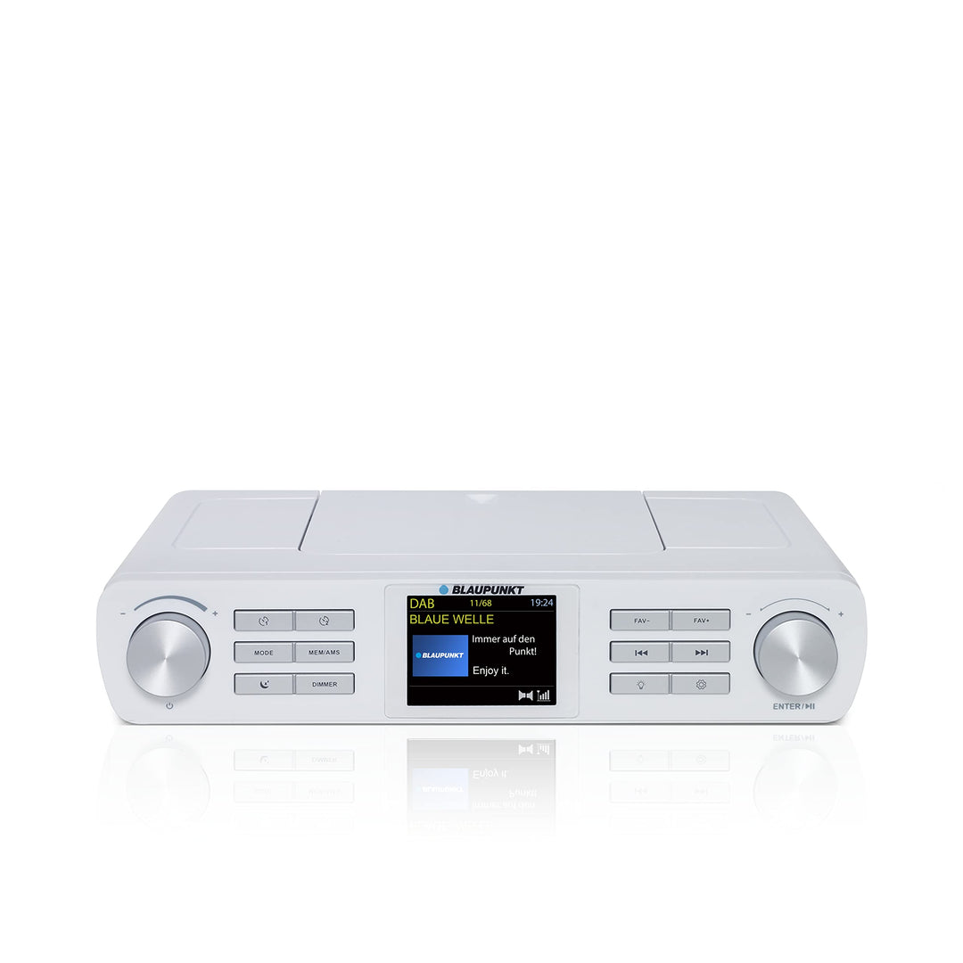 Blaupunkt KRD 100 Küchenradio mit DAB+, Senderspeicher &amp; UKW PLL, Unterbau Radio inkl. Montagemateri