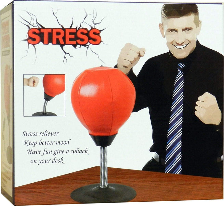Punching Ball für den Schreibtisch, gegen Stress.