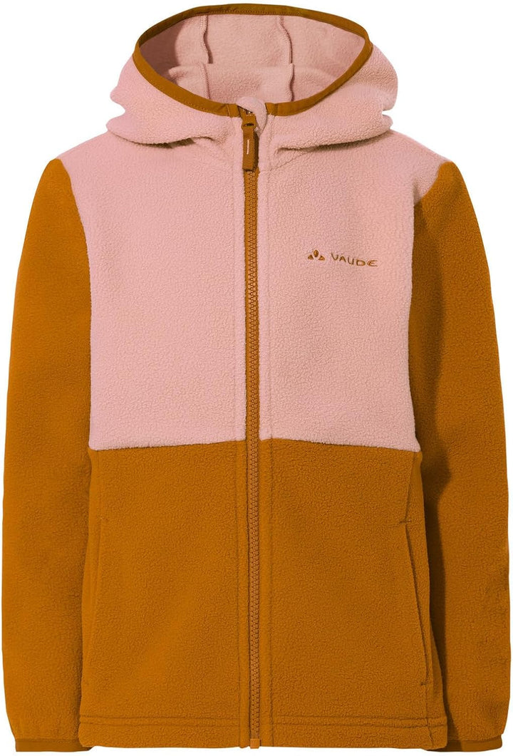 VAUDE Unisex Kids Pulex Hooded Jacket Ii Jacke 92 silt brown/rose, 92 silt brown/rose