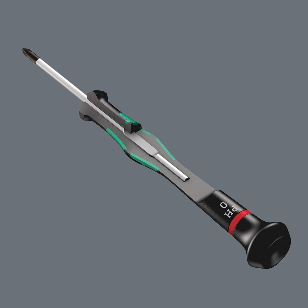 Wera Elektroniker-Schraubendrehersatz 2052/6 + Rack, 6-teilig, 05118156001