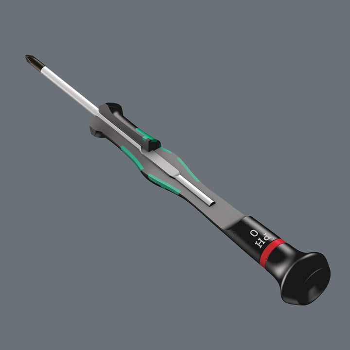 Wera Elektroniker-Schraubendrehersatz 2052/6 + Rack, 6-teilig, 05118156001