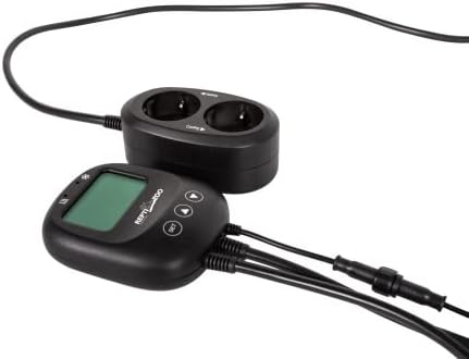ReptiZoo Thermostat für Heizen und Kühlen (THC17) -Zwei- Anschlüsse WEEE RegNr. 82392108
