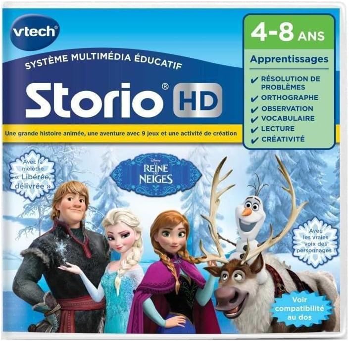 Vtech HD Storio 272005 Tablet-Spiel LA REINE DES NEIGES, LA REINE DES NEIGES