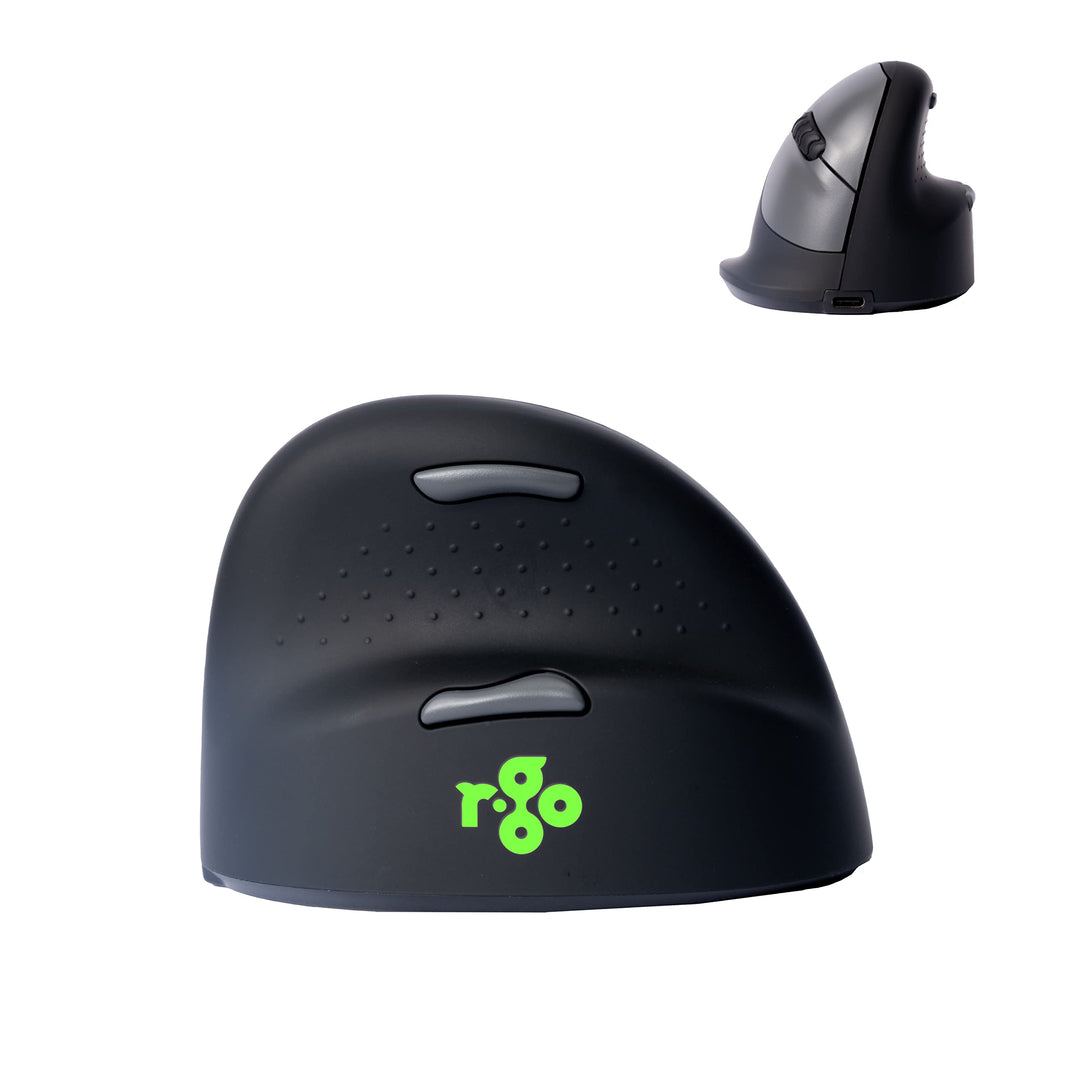 R-Go HE Ergonomische funkmaus grösse, Bluetooth 5.0, Mit Break-Software, Wiederaufladbare vertikale