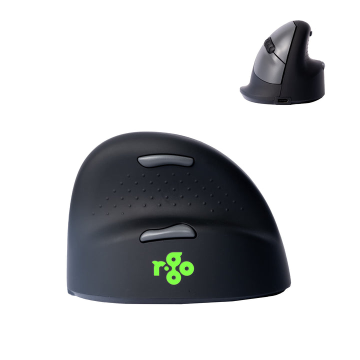 R-Go HE Ergonomische funkmaus grösse, Bluetooth 5.0, Mit Break-Software, Wiederaufladbare vertikale