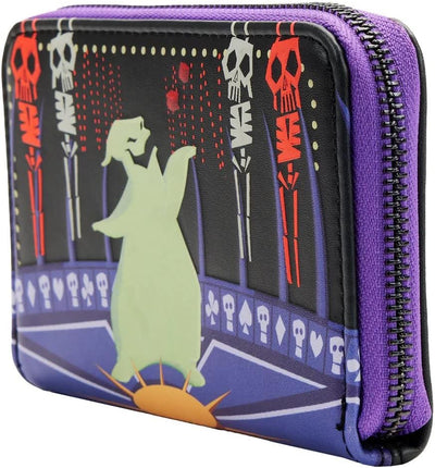 Loungefly Disney Nightmare Before Christmas Geldbörse, Mehrfarbig/Meereswellen (Ocean Tides), Einhei