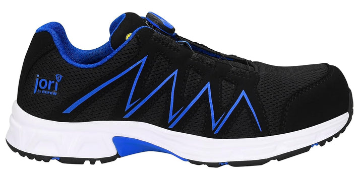 JORI Sicherheitshalbschuh Speedy BOA Black-Blue Low ESD S1P 42 Grösse: 42, Grösse: 42