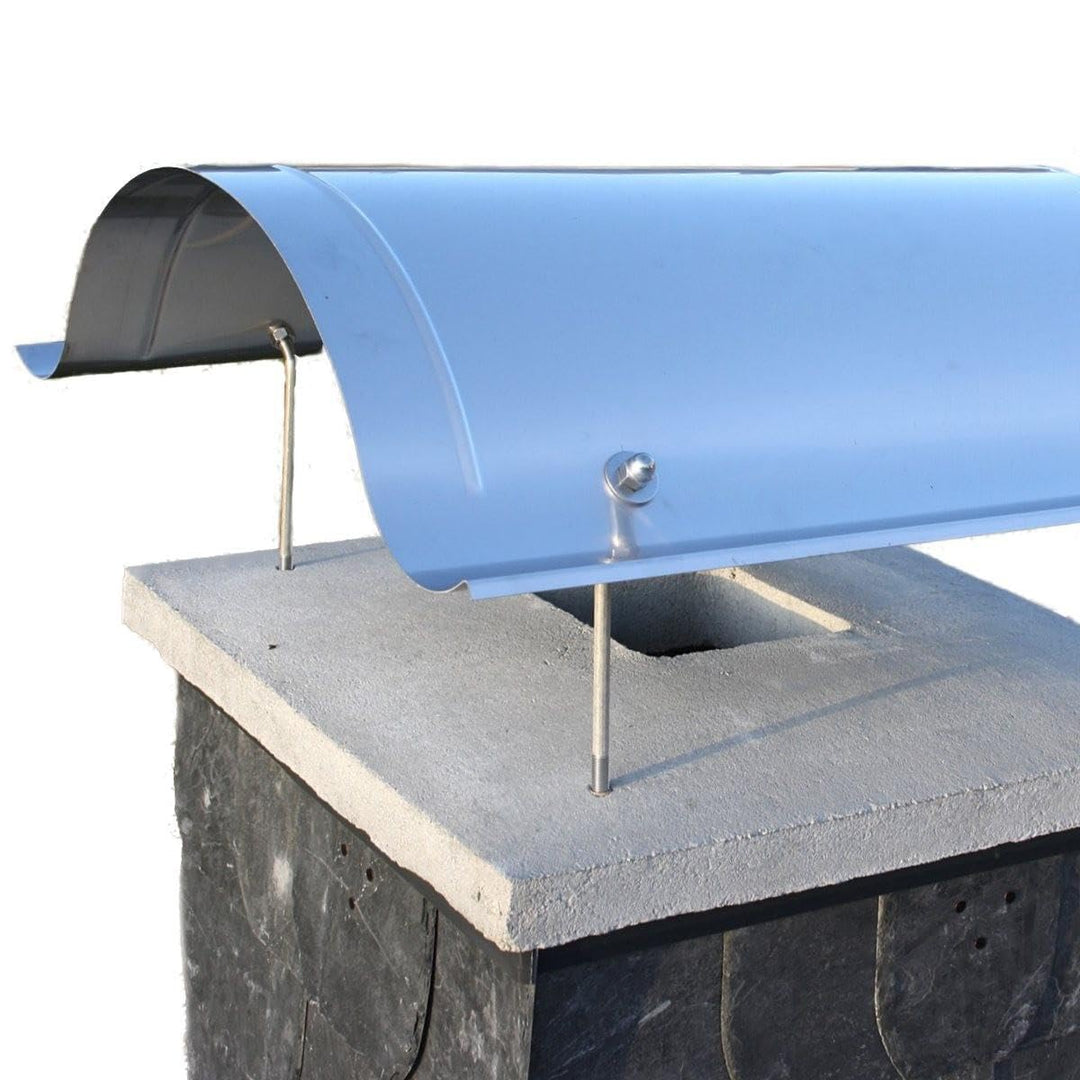 Linneborn Metallwaren - Edelstahl Kaminabdeckung, Massanfertigung, handgefertigte Schornsteinabdecku