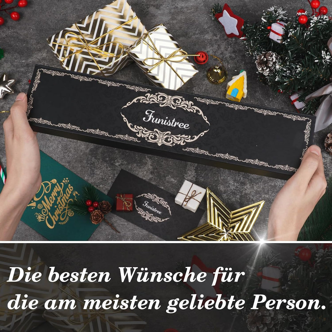 Küchenmesser Scharf Geschenk Valentinstag für Ihn - 34 Cm Kochmesser Profi Messer, Jahrestag Geschen