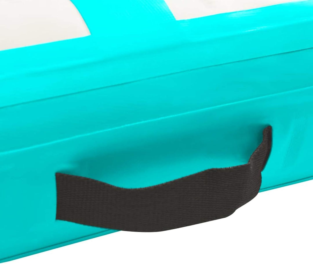 Aufblasbare Gymnastikmatte mit Pumpe, Turnmatte, Gymnastics Mat, Tumbling Matte, Airmatte, 800x100x1