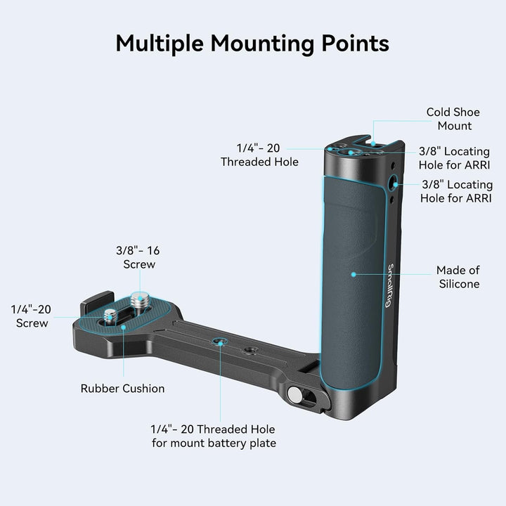 SMALLRIG Side Handle Seitengriff für DJI Ronin-S/SC / RS2 / RSC2 / RS 3 / RS 3 Pro/RS 3 Mini & ZHIYU