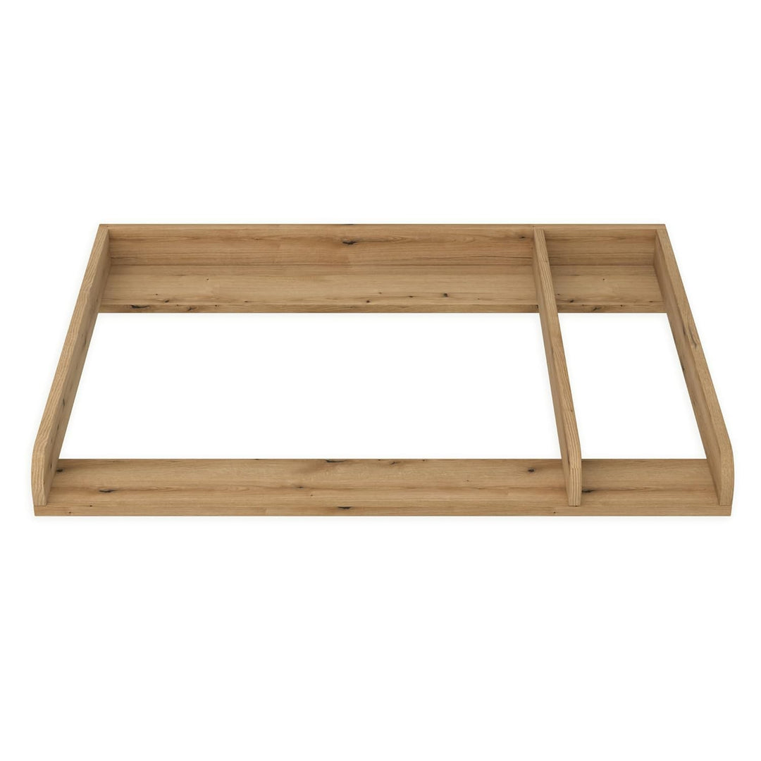 Wickeltischaufsatz mit Teilung für IKEA HEMNES, Wickelkommoden Aufsatz mit Trennfach, 50 cm Tiefe, a
