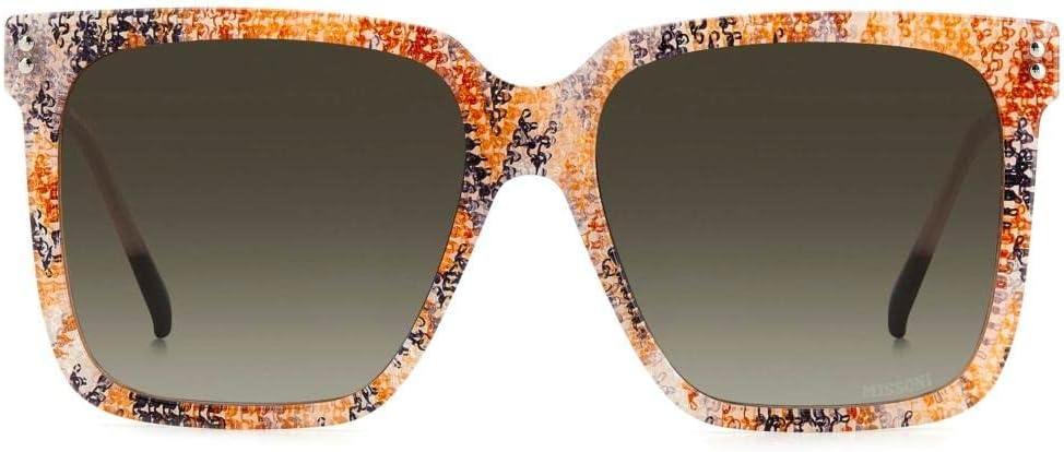 Missoni Unisex Sunglasses 57 Beige Pattern/Grey Shaded, 57 Beige Pattern/Grey Shaded