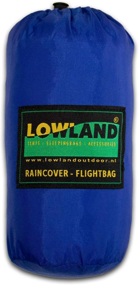 Lowland Outdoor Regen- und Transporthülle für Rucksäcke │Wasserdicht │85L │304g (Blau)