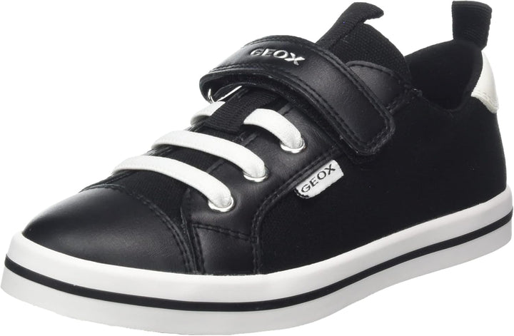 Geox Mädchen Jr Ciak Girl Sneaker 25 EU Schwarz, 25 EU Schwarz
