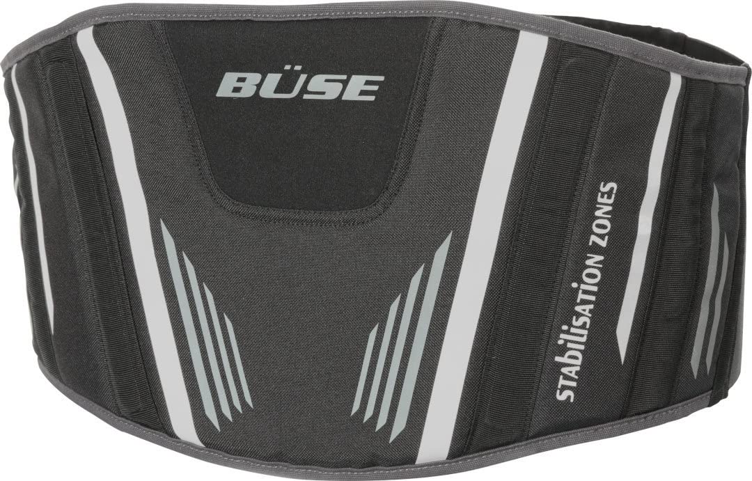 Büse Rider Nierengurt (Black/Grey,M)