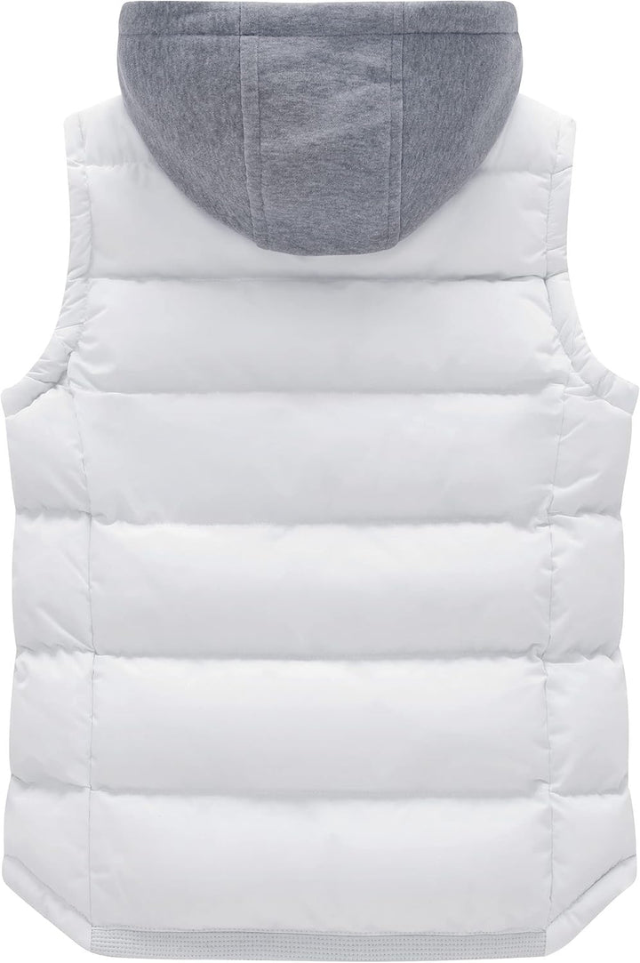 ZSHOW Herren Winter Weste Gesteppte Polsterung Puffer Ärmellos Jacke Warme Outdoor Weste Körperwärme
