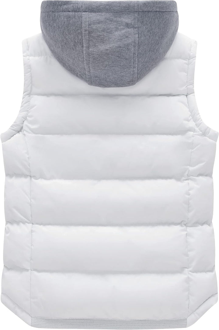ZSHOW Herren Winter Weste Gesteppte Polsterung Puffer Ärmellos Jacke Warme Outdoor Weste Körperwärme
