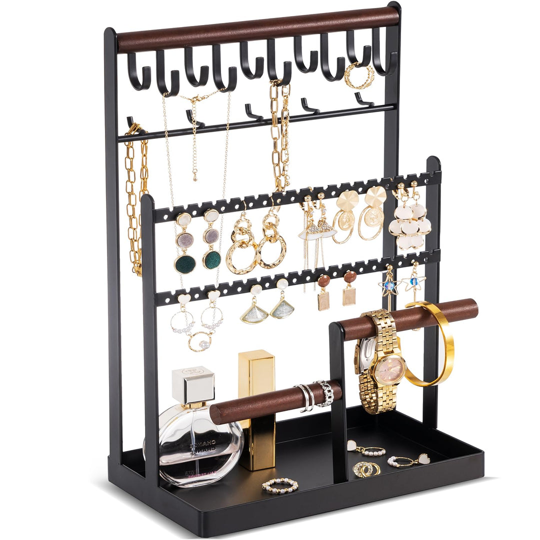 ProCase Schmuckständer Schmuckhalter für Ohrring Ohrstecker Ketten Schmuck Organizer Jewelry Ständer