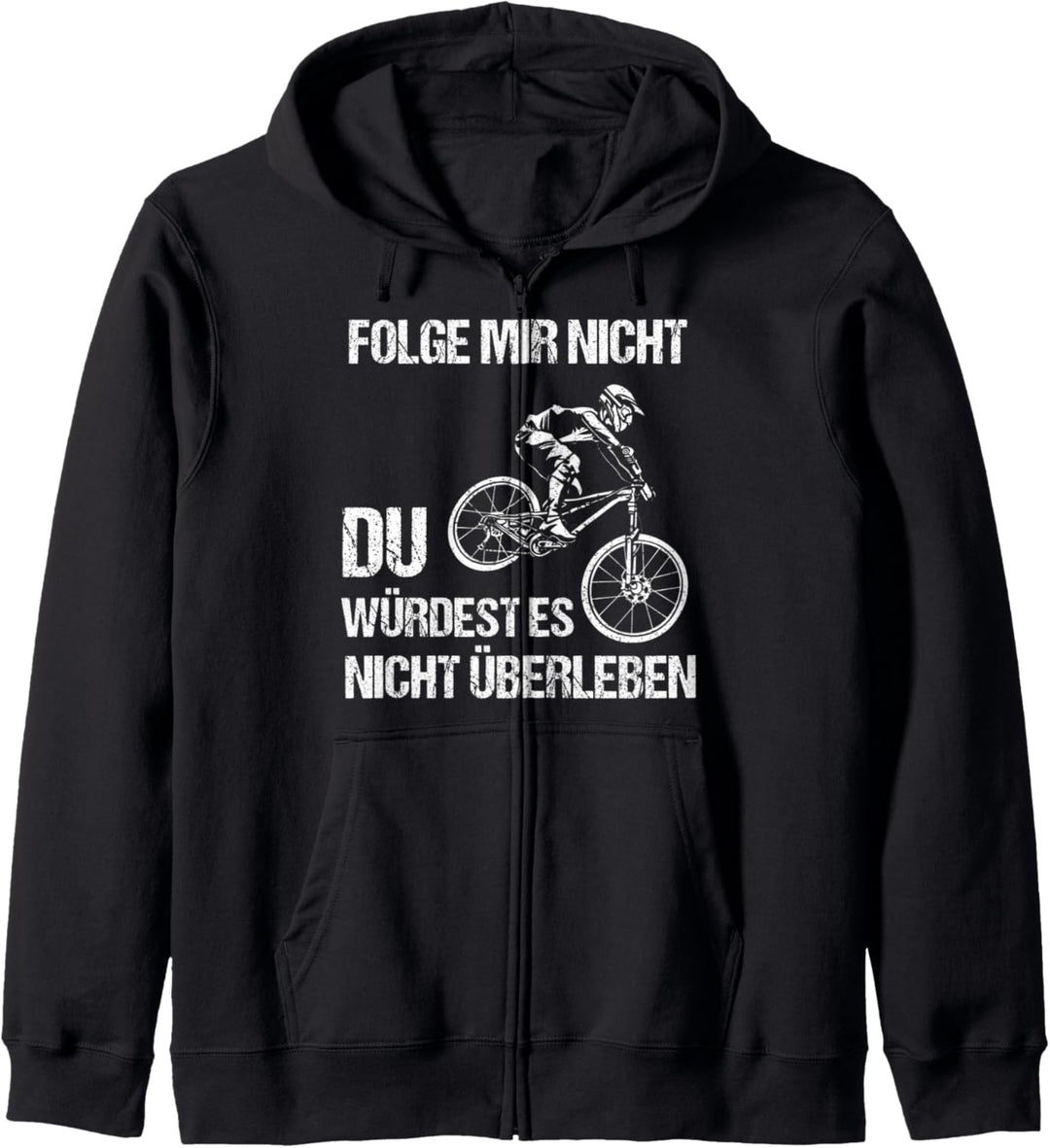 Downhill Mountainbike Mountainbiker Mountain Bike Geschenk Kapuzenjacke
