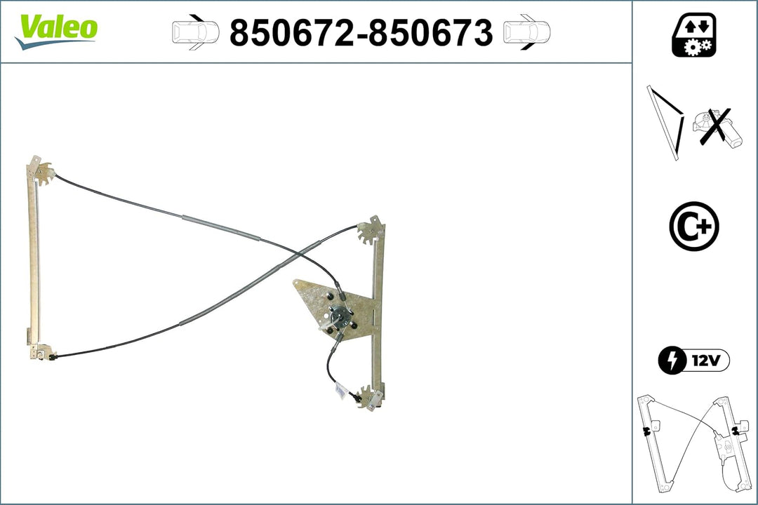 VALEO Fensterheber 850672