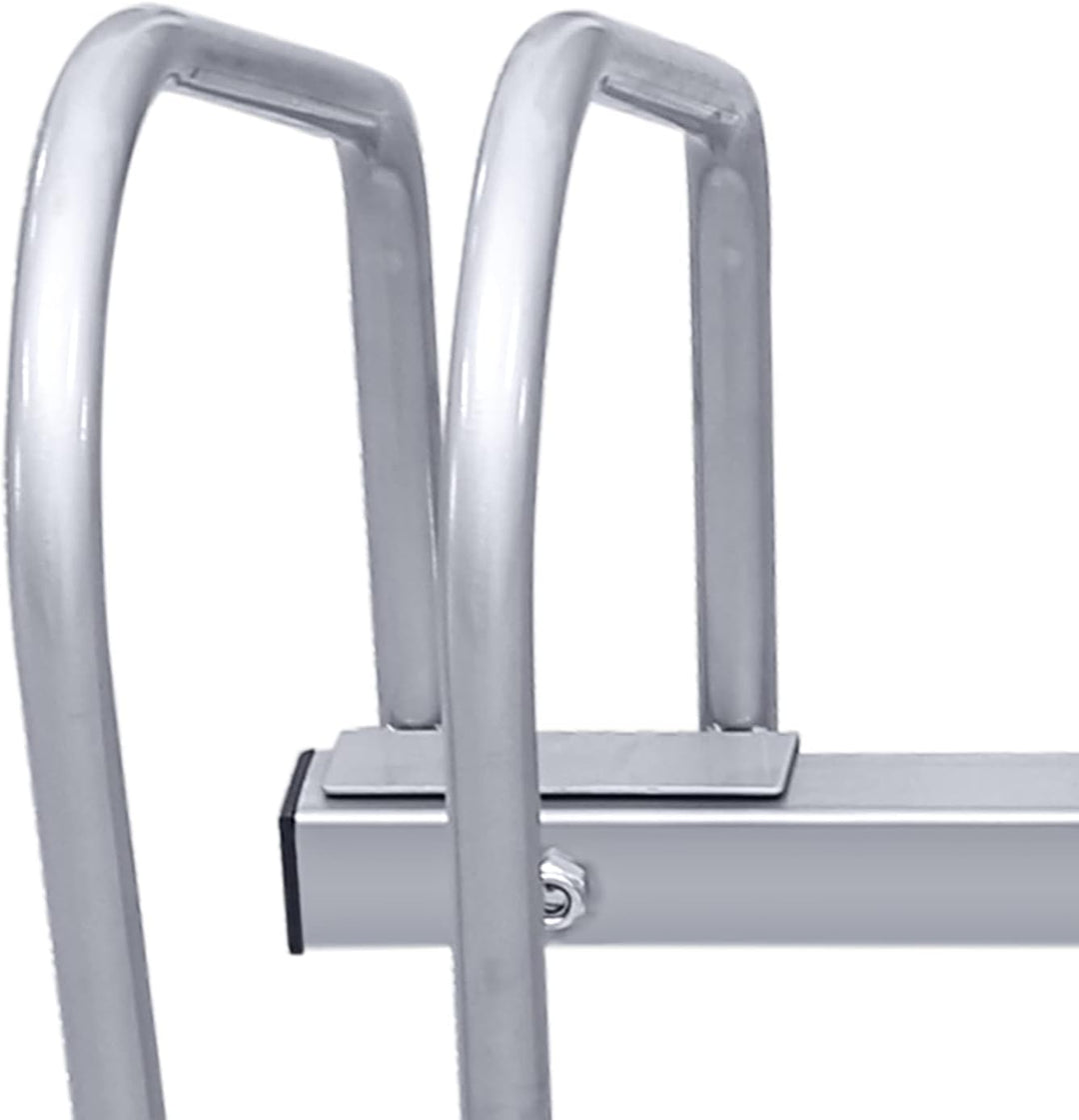 Yakimz Fahrradständer für 5 Fahrräder, 35-55 mm Reifenbreite, Mehrfachständer Aufstellständer Bodenp