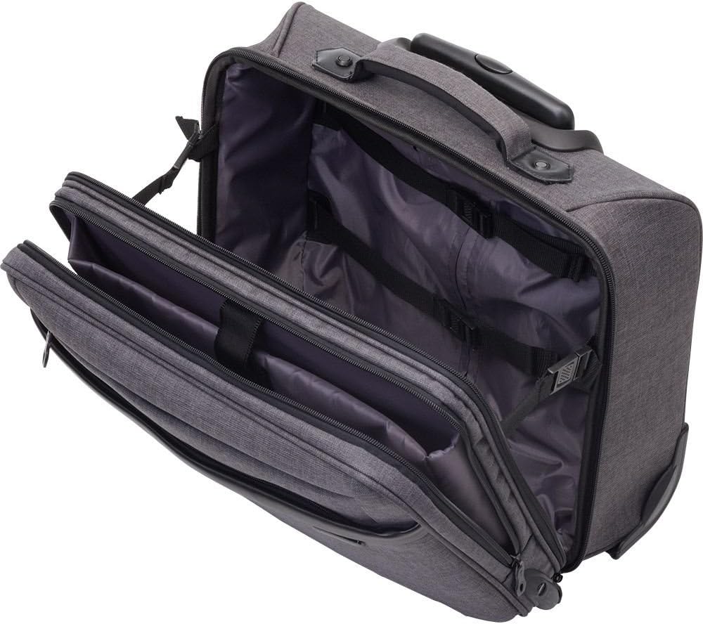 Lightpak Laptop-Trolley Arkon Rollkoffer, 42 cm, 22 L, Grau