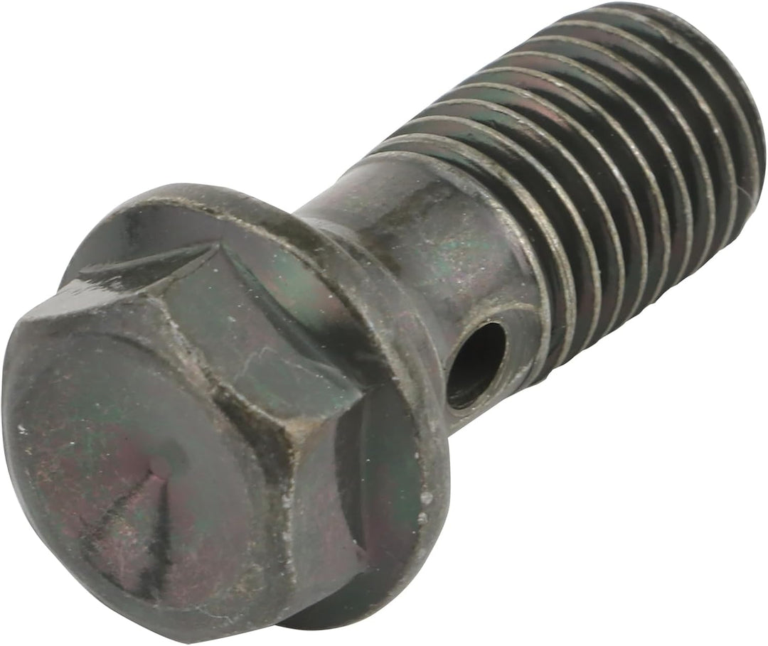 WOOSTAR Edelstahl M10 x 1,25 Hohlschrauben Bremsadapter mit M10 Kupfer Unterlegscheiben Packung mit