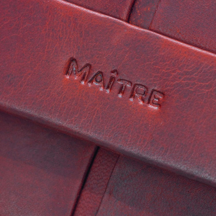Maitre Geldbeutel Birkenfeld Diedburg aus Leder Fôr Sie Rot, Rot