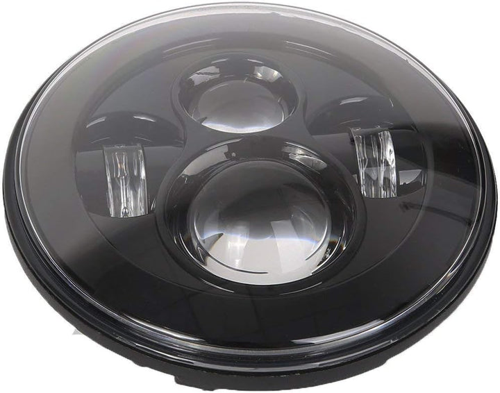SXMA 7 '' Black Daymaker LED-Scheinwerfer-Versammlung Runde Lo/Hi Beam LED Scheinwerfer Scheinwerfer