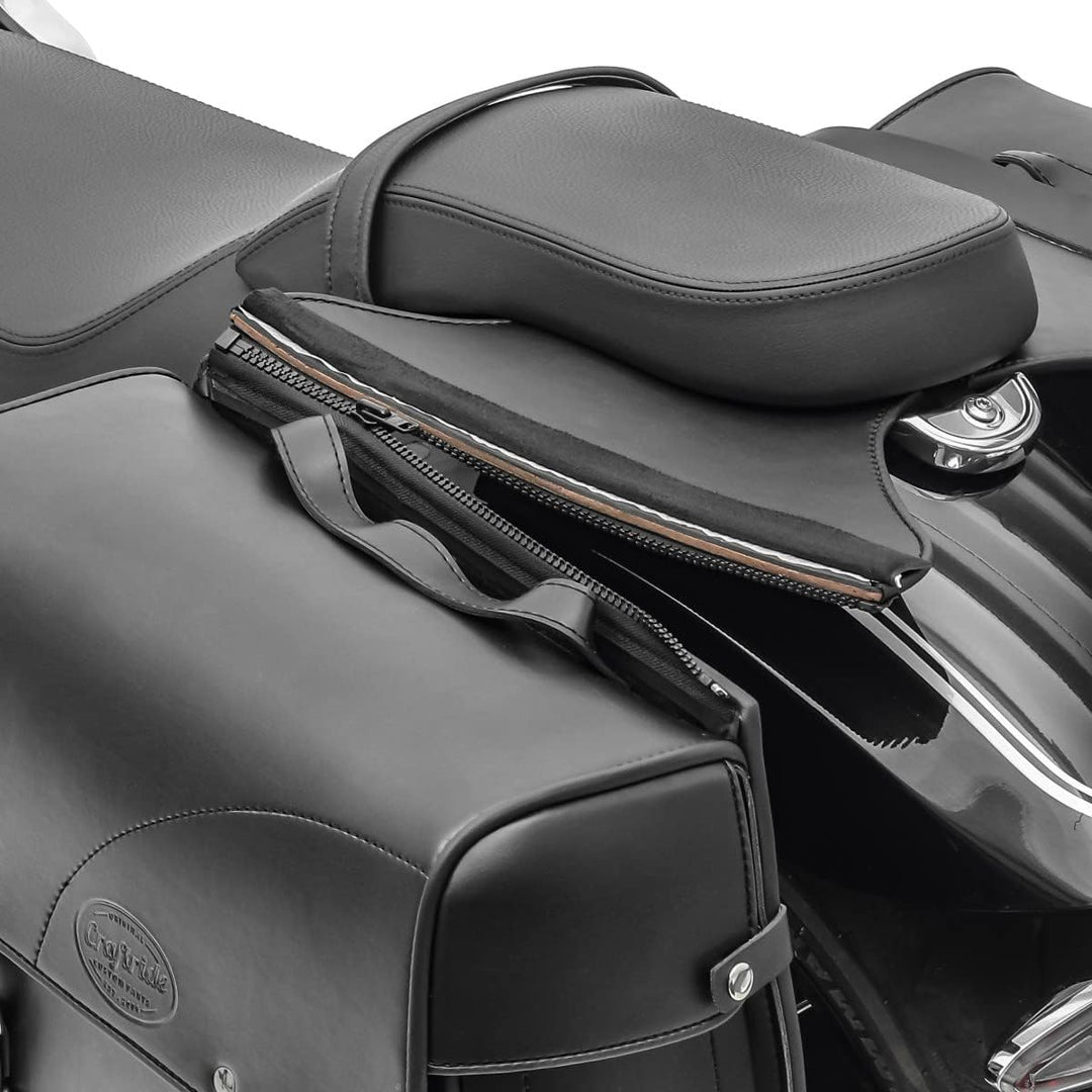 Satteltaschen KT + Halter für Royal Enfield Bullet, Classic 500