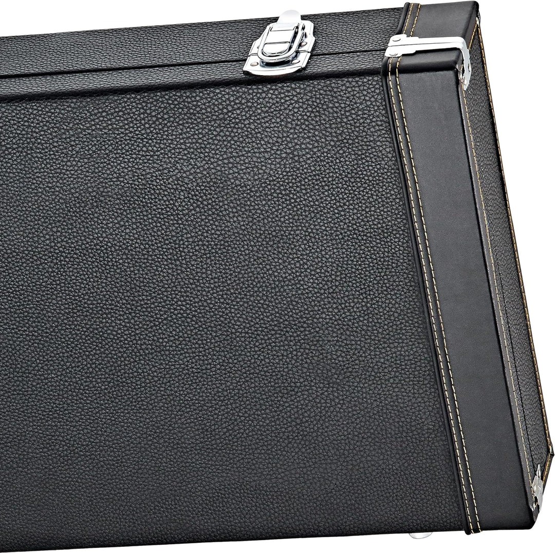 ORTEGA Koffer für E-Gitarre - Black Flat/Chrom Hardware
