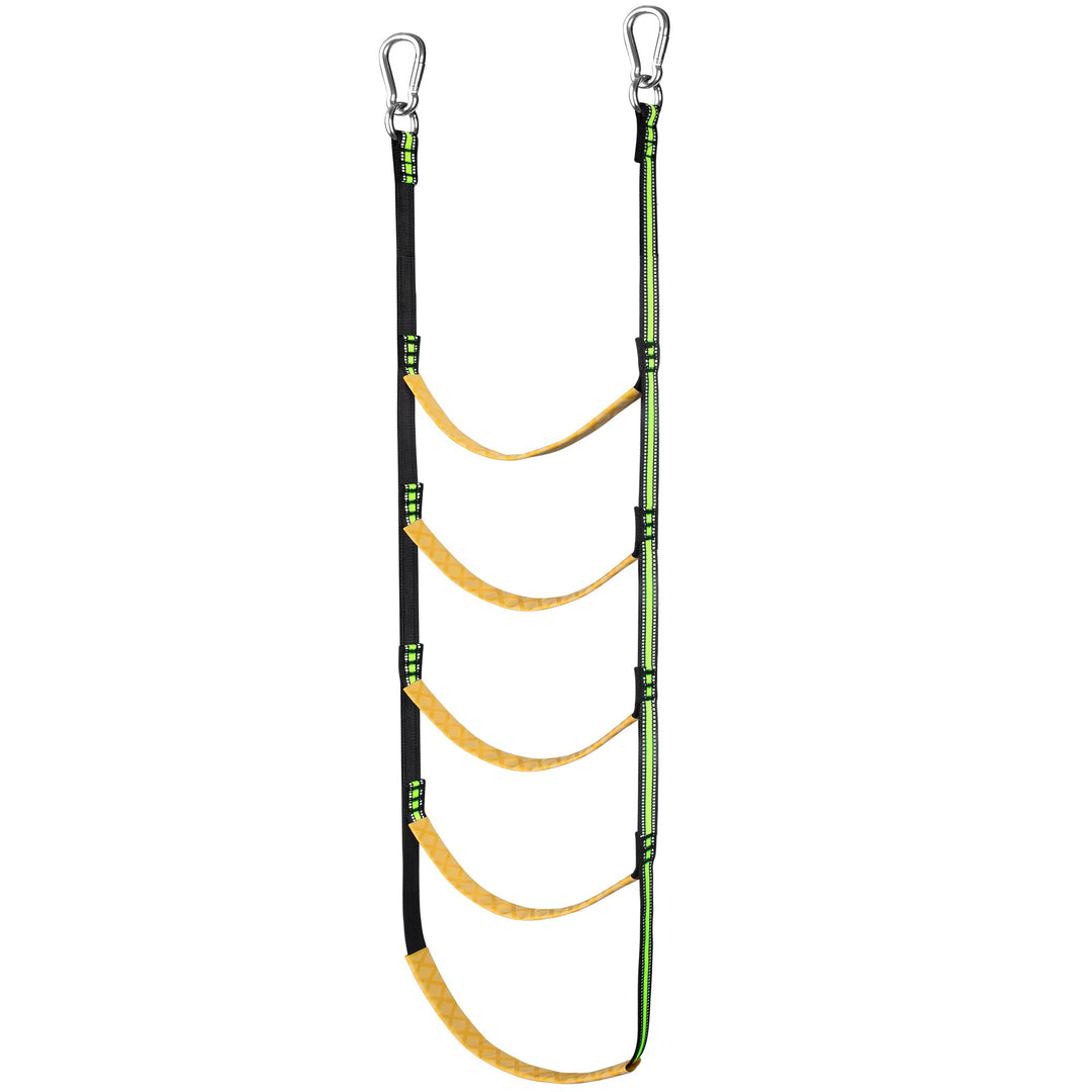 5 Stufen Bootsleiter Marine,Strickleiter Boots,Strickleiter Bootsleiter Klappbar Strickleiter für Bo