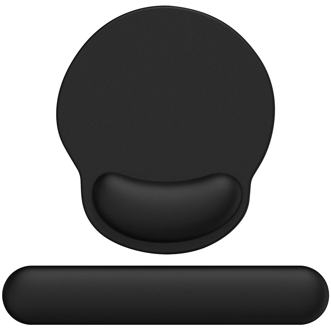 Giecy Mauspad mit handauflage und handballenauflage Tastatur, Ergonomisches Mouspad mit gelkissen &amp;