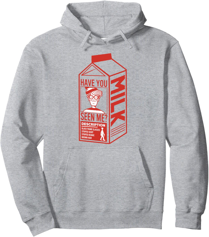 Where's Waldo? Milk Carton Pullover Hoodie