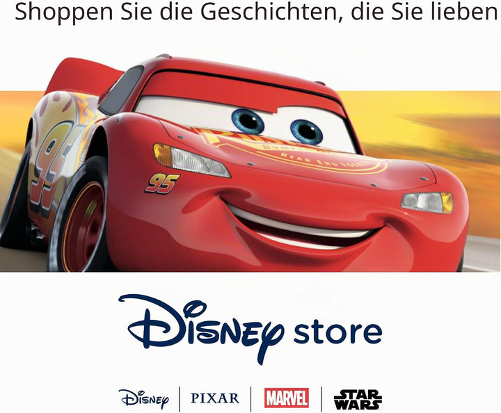 Disney Store Official - Pixar - Cars - Badespielzeugset - 5 Teile - Mit Lightning McQueen, Mater, Lu