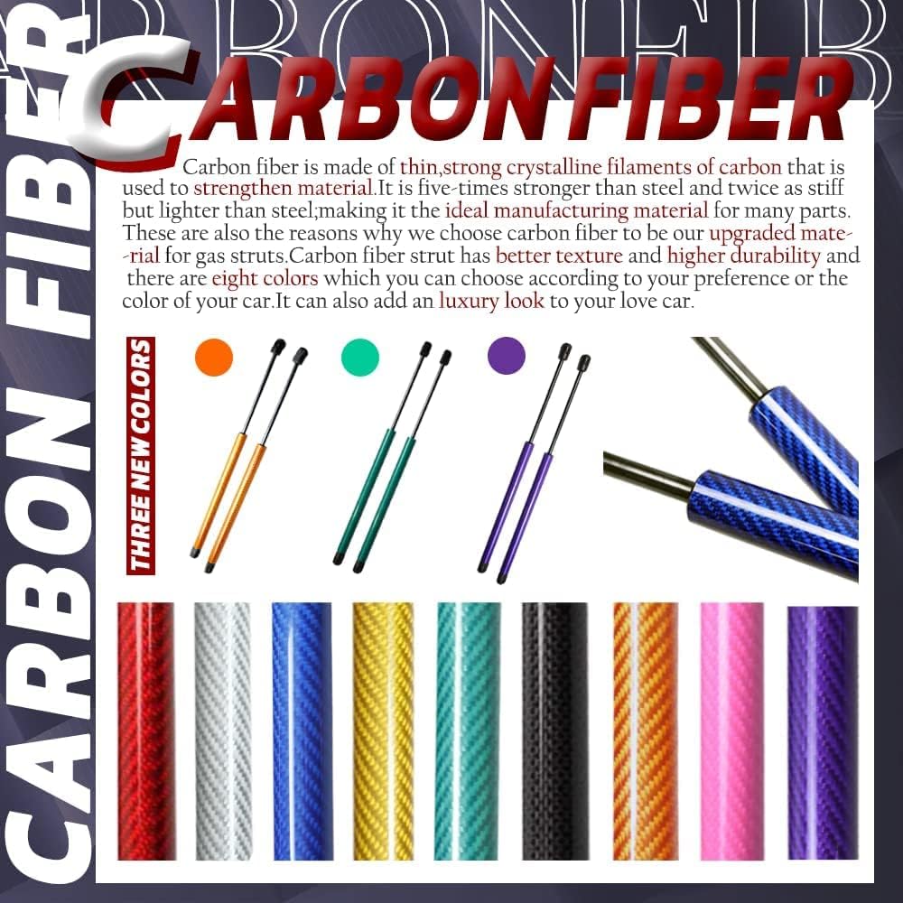 JINGLING Motorhaubenstreben für 86 GT86 FT86 ZN6 ab 2012, vordere Motorhaube, Gasdämpfer, Hebestütze