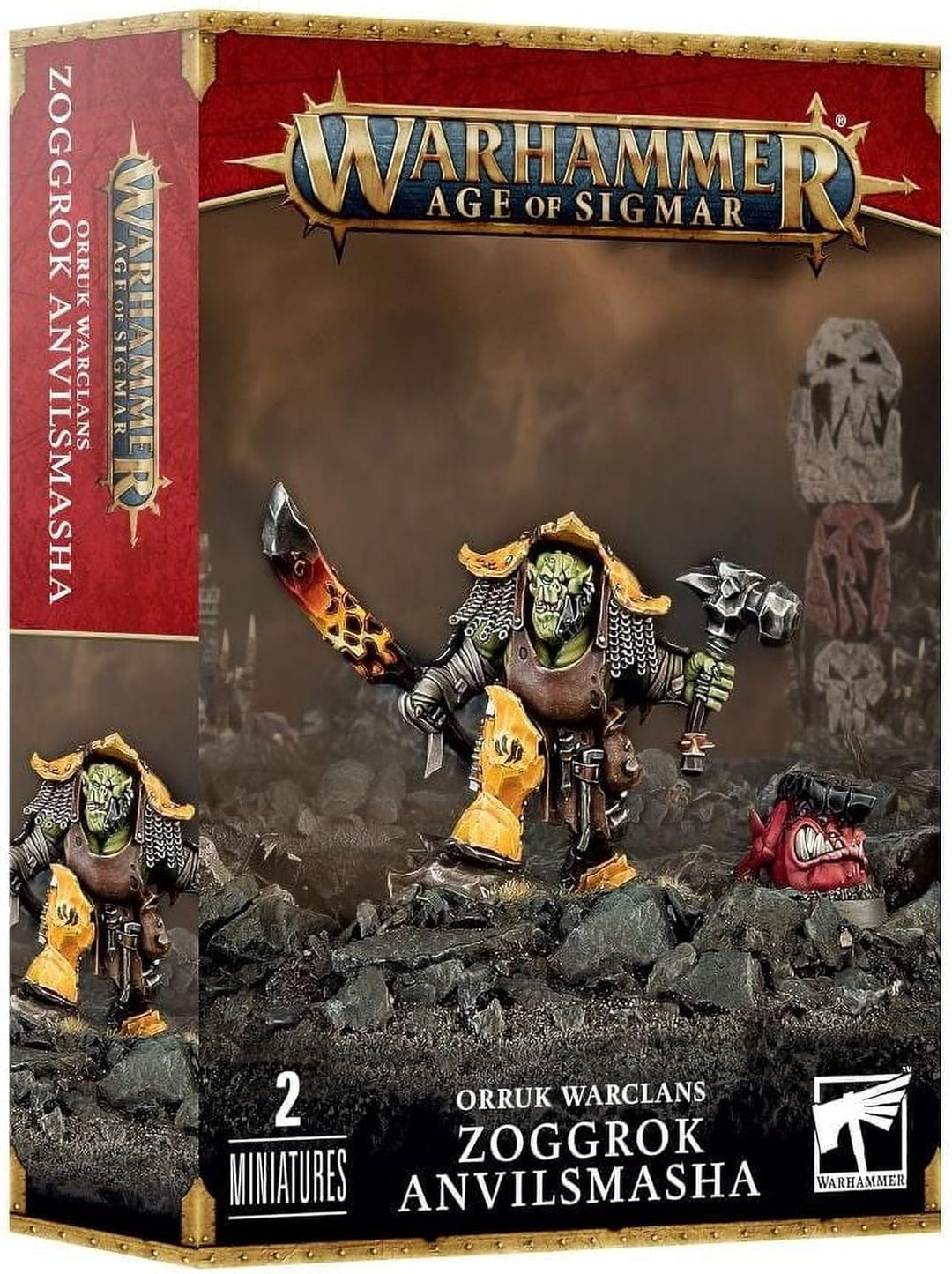 Games Workshop - Zeitalter von Sigmar - Orruk Warclans: Zoggrok Anvilsmasha